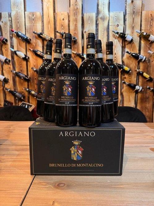 2018 Argiano - Brunello di Montalcino DOCG - 6 Flessen (0.75, Verzamelen, Wijnen