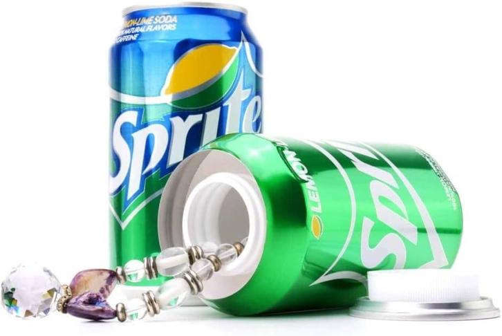 Stash Can Frisdrank – Verborgen Safe in Blik, Verzamelen, Rookartikelen, Aanstekers en Luciferdoosjes, Nieuw, Verzenden