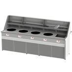 Friteuse | SANTANA | Propaangas | 13+18+18+18+18L | 85kW |, Verzenden, Nieuw in verpakking