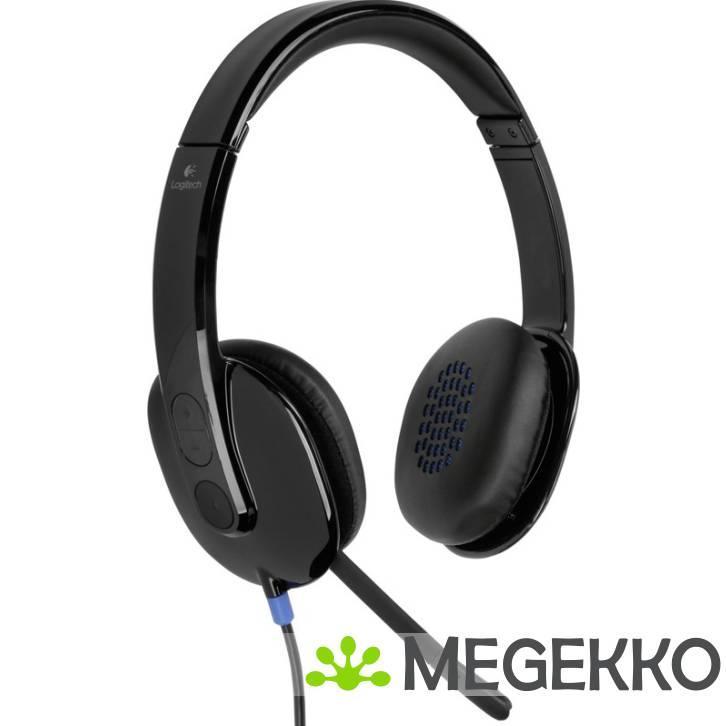 Logitech H540 Bedraad Zwart, Computers en Software, Overige Computers en Software, Nieuw, Verzenden