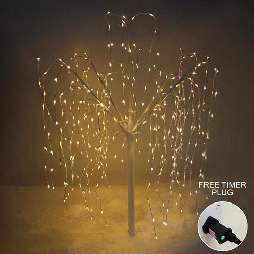 Wilgenboom LED kerstverlichting - Wit - 180 m hoog - 400, Divers, Noël, Envoi