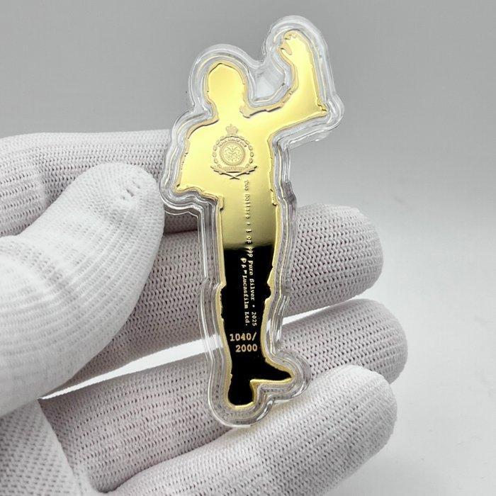 Niue. 2 Dollars 2025 – Star Wars Droids – C-3PO – 1 oz, Postzegels en Munten, Munten | Europa | Niet-Euromunten