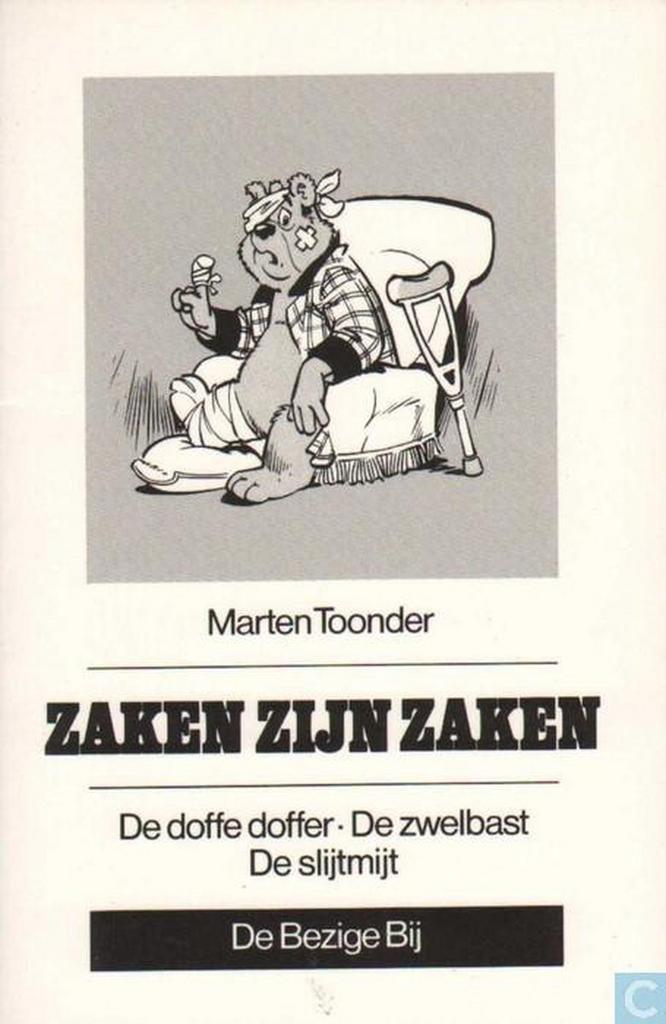 Zaken zijn zaken 9789023423980 Marten Toonder, Livres, Romans, Envoi