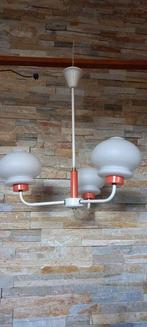 Plafondlamp - Opaline glas - Space age stijl - hanglamp met, Antiek en Kunst