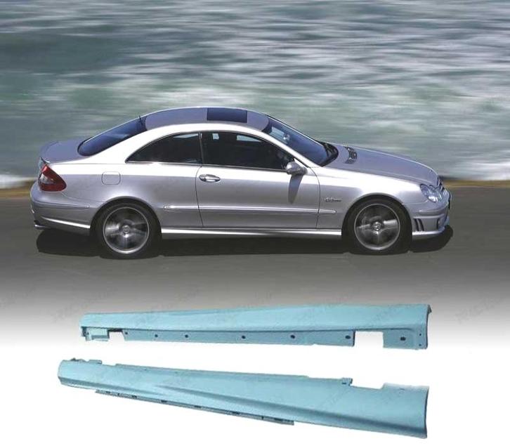 BAS DE CAISSE MERCEDES CLK W209 200-500 C209 02-09 LOOK AMG, Auto-onderdelen, Carrosserie, Verzenden