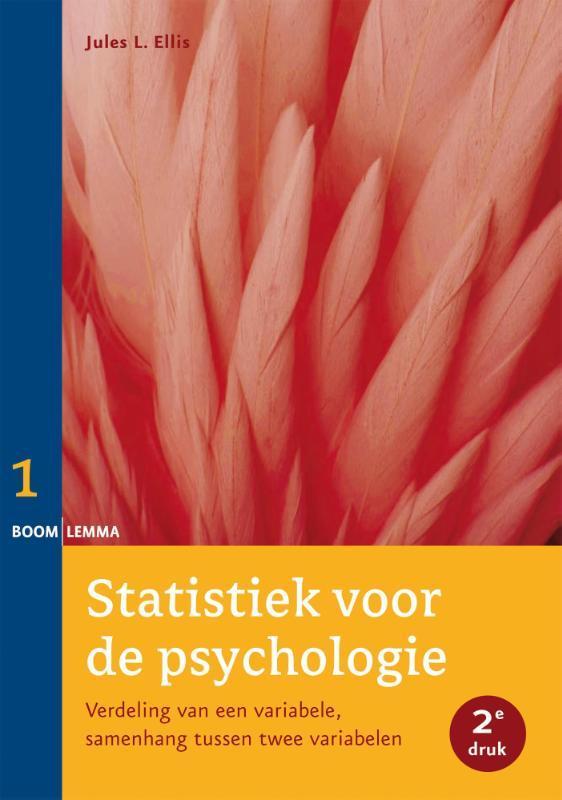 Verdeling van een variabele, samenhang tussen twee, Boeken, Psychologie, Zo goed als nieuw, Verzenden