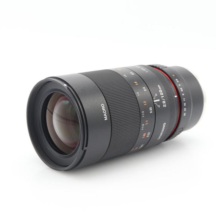 Samyang 100mm F/2.8 ED UMC Macro Sony E-mount | Tweedehands, TV, Hi-fi & Vidéo, Photo | Lentilles & Objectifs, Envoi