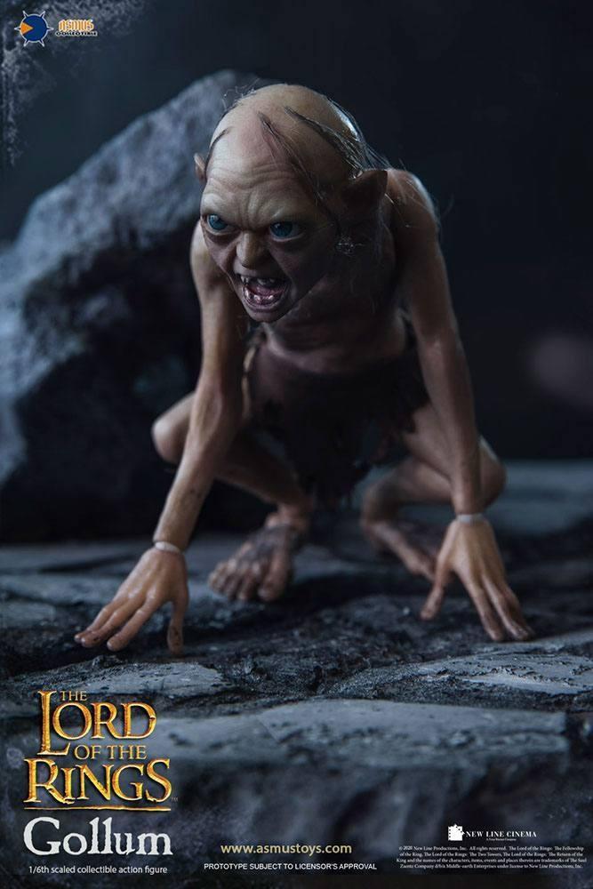 Lord of the Rings Action Figure 1/6 Gollum 19 cm, Verzamelen, Lord of the Rings, Ophalen of Verzenden