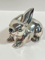 Ardé - sculptuur, Coniglio e Rana - 6.5 cm - Argento, Antiek en Kunst