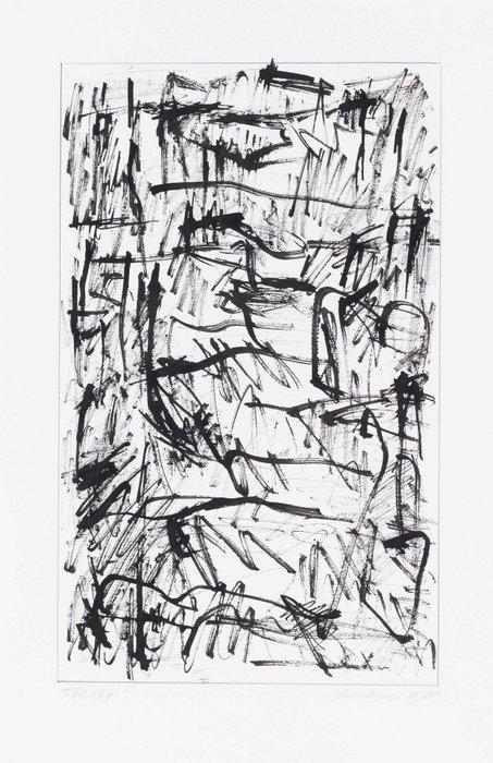 Jan Schoonhoven (1914-1994) - T85-184, Antiek en Kunst, Kunst | Schilderijen | Modern