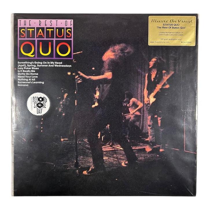 Status Quo - The Rest Of Status Quo Limited Edition Purple, Cd's en Dvd's, Vinyl | Overige Vinyl, Verzenden