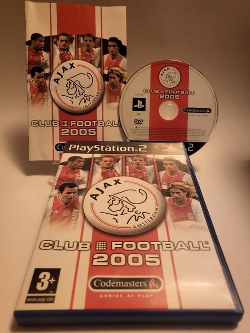 Ajax Club Football 2005 Playstation 2, Games en Spelcomputers, Games | Sony PlayStation 2, Zo goed als nieuw, Ophalen of Verzenden