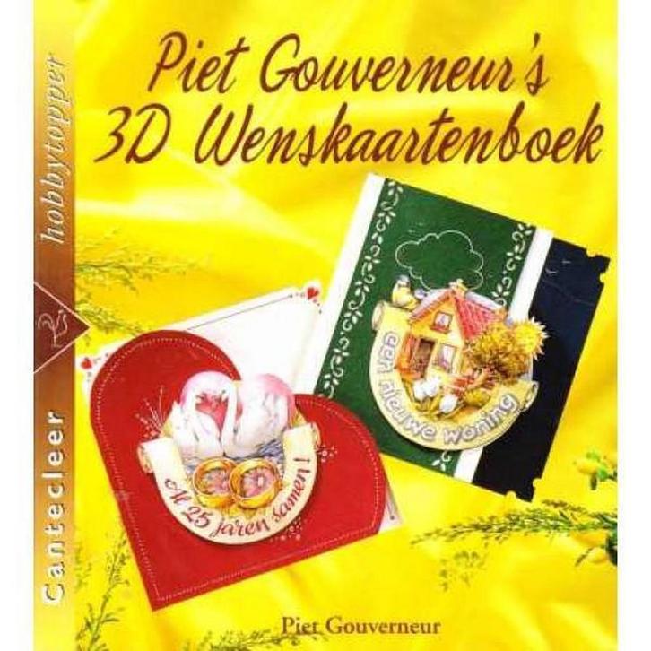 Piet Gouverneurs 3D wenskaartenboek / Cantecleer, Boeken, Hobby en Vrije tijd, Zo goed als nieuw, Verzenden