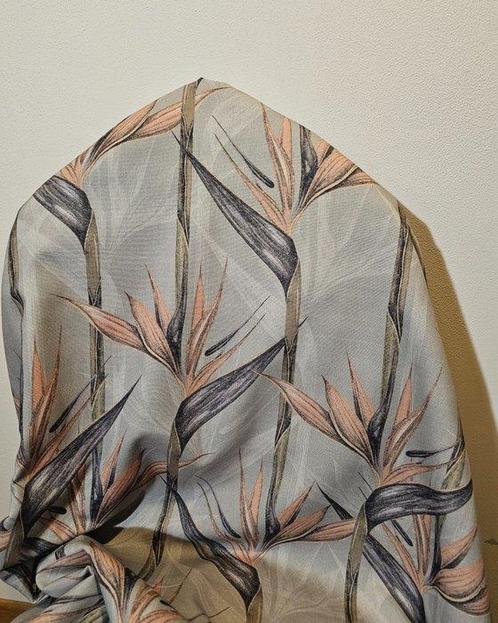 Tissu Art Nouveau avec Strelitzia - 300x280cm - Artmaison, Antiek en Kunst, Antiek | Tapijten, Tafelkleden en Textiel