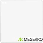 NZXT Zone Mousepad  Large - 400x400mm - White, Verzenden, Nieuw