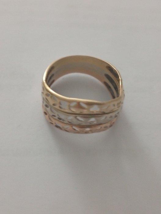 Ring - 18 karaat Geel goud, Bijoux, Sacs & Beauté, Bagues