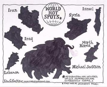 Pentekening Amerika - Gecorrigeerde wereldwijde hotspots, Verzenden