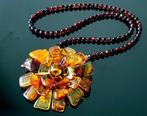 Amber Vintage natuurlijk Baltisch amber kettingsieraad -