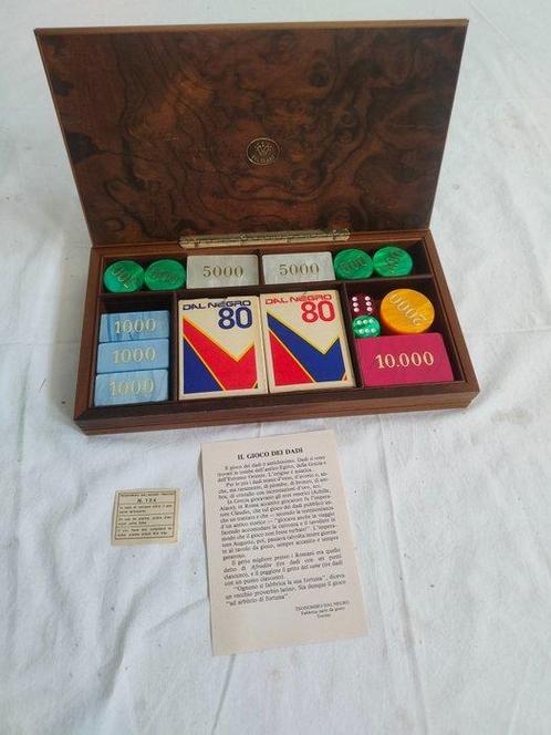 Cartes à jouer - Dal Negro cofanetto con carte da gioco e, Antiquités & Art, Antiquités | Autres Antiquités