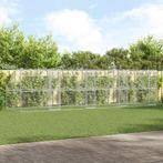 vidaXL Hondenhok 4 pcs Zilver 8 x 2 x 2 m Gegalvaniseerd, Dieren en Toebehoren, Verzenden, Nieuw