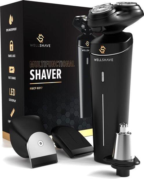 Tweedekans | Wellshave 4 in 1 Scheerapparaat Mannen - Met, Huis en Inrichting, Badkamer | Badtextiel en Accessoires, Ophalen of Verzenden