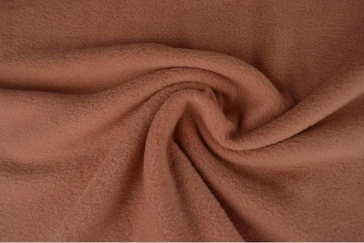 10 meter fleece stof - Oud roze - 100% polyester, Hobby en Vrije tijd, Stoffen en Lappen, 120 cm of meer, 200 cm of meer, Roze