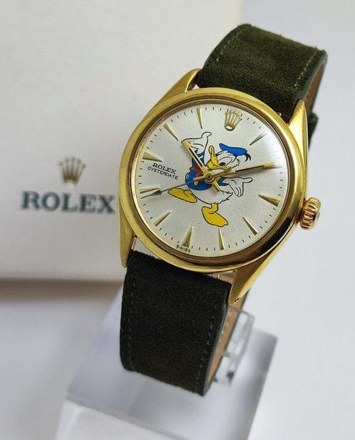 Rolex - Oysterdate Donald Duck - Zonder Minimumprijs -, Handtassen en Accessoires, Horloges | Heren