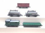 Piko H0 - Uit set 97942 - Modeltrein goederenwagonset (5) -, Nieuw
