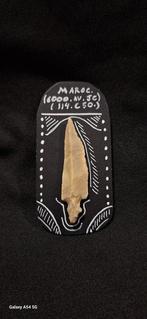 Néolithique Silex collection de points de flèche Biface