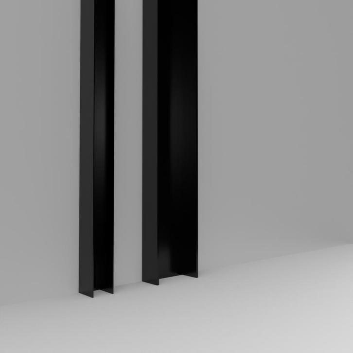 Sluitstijlset  veranda schuifwand - 3 spoor 3 elementen-Zwar, Tuin en Terras, Overkappingen, Nieuw, Verzenden