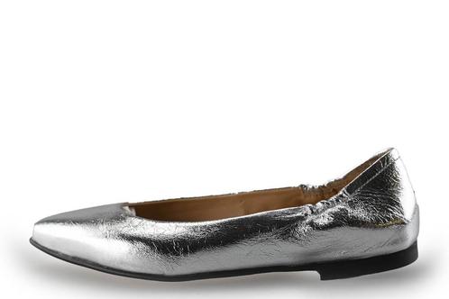 Linea Zeta Ballerinas in maat 38 Zilver | 5% extra korting, Kleding | Dames, Schoenen, Overige kleuren, Zo goed als nieuw, Ballerina's