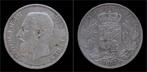 Belgium Leopold Ii 5 frank 1867 point zilver, België, Verzenden