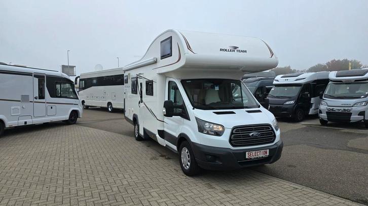 Roller Team Autoroller 277M op Ford, slechts 33838 km 16327, Caravans en Kamperen, Mobilhomes, Cassettetoilet, Handgeschakeld