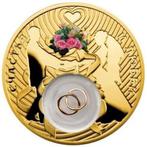 Niue. 2 Dollars 2013 Wedding Coin - Gold Plated, Proof