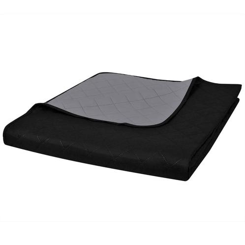 vidaXL Bedsprei gewatteerd dubbelzijdig 170x210 cm, Huis en Inrichting, Slaapkamer | Beddengoed, Nieuw, Verzenden