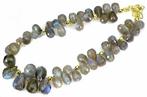 Natuurlijke labradoriet - Lengte 18-20 cm - Armband