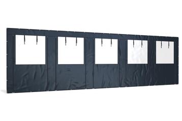 Overkapping zijwand PVC  | 10 meter breed |  250cm hoog |, Verzenden, Partytent