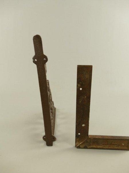 Wandplank beugel (2) - Gietijzer, Antiek en Kunst, Curiosa en Brocante