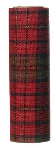 Decostof tafelloper tartan multicolor schotse ruit polyester beschikbaar voor biedingen