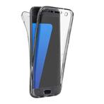 Samsung Galaxy S7 Full Body 360° Transparant TPU Silicone, Télécoms, Téléphonie mobile | Housses, Coques & Façades | Samsung, Verzenden