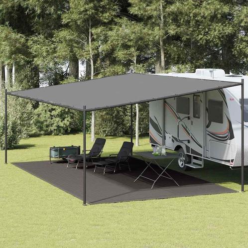 vidaXL Tenttapijt 400x700 cm antracietkleurig, Caravans en Kamperen, Tentaccessoires, Nieuw, Verzenden