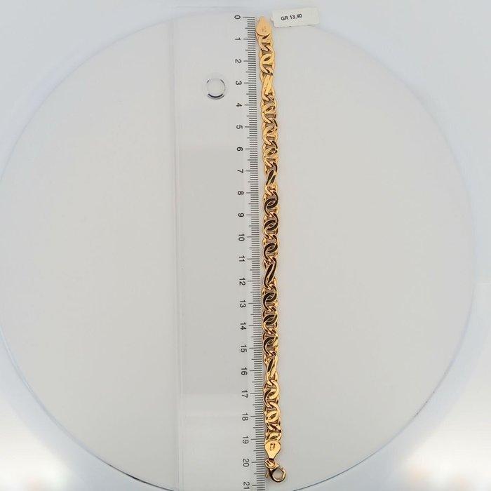 Armband - 18 karaat Geel goud, Handtassen en Accessoires, Armbanden