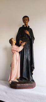 Beeld, Heilgenbeeld Gerardus Majella - 117 cm - Gips - 1900