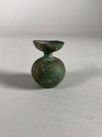 Romain antique Bronze Small Vase or aryballos - 7 cm