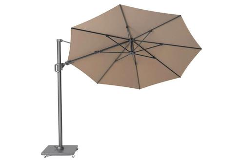 Platinum Challenger T2 Ø 350 cm taupe |, Tuin en Terras, Tuinsets en Loungesets