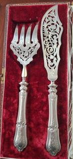 Serveerset voor vis - Zilver - RAVINET en DENFERT, Antiquités & Art