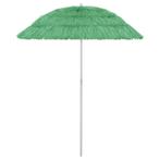 vidaXL Parasol de plage Hawaii Vert 180 cm, Verzenden