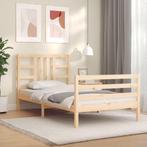 vidaXL Bedframe zonder matras massief grenenhout 90x200 cm, Huis en Inrichting, Slaapkamer | Bedden, Verzenden, Nieuw