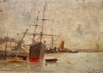Eugène Galien-Laloue (1854-1941) - Bateaux au port