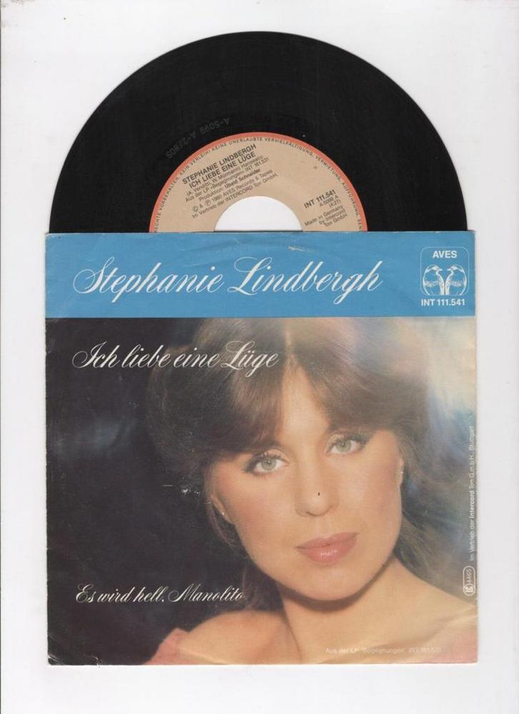 Stephanie Lindbergh – Ich Liebe Eine Lüge / Es Wird Hell, Ma, Cd's en Dvd's, Vinyl Singles, Ophalen of Verzenden